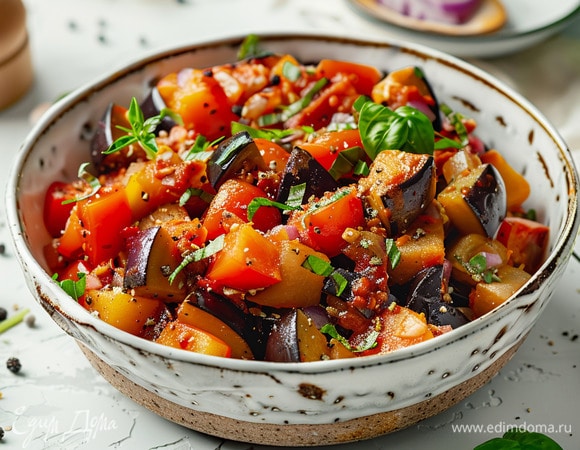 Средиземноморское овощное рагу Средиземноморское овощное рагу