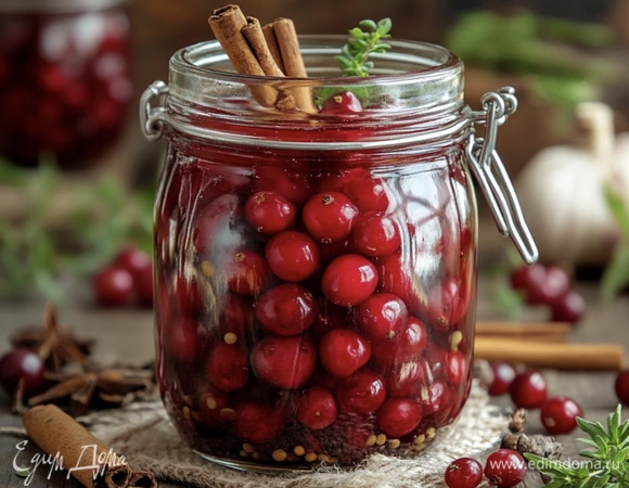 Моченая брусника Моченая брусника