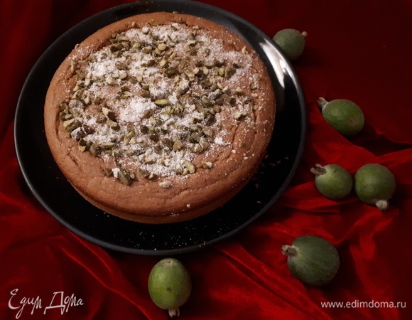 Кекс с медом и фейхоа Кекс с медом и фейхоа