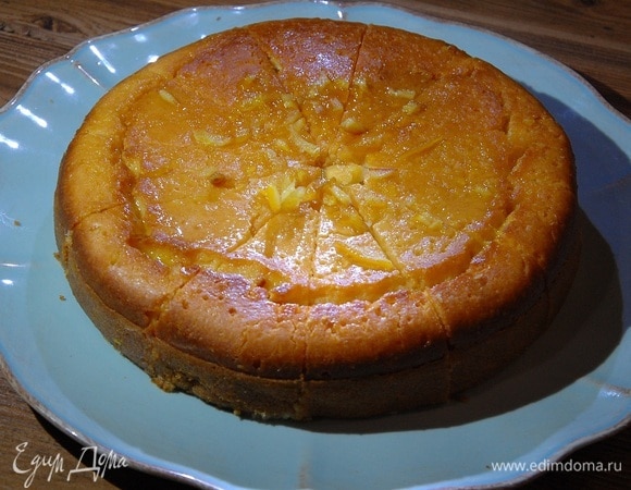 Осенний пирог с апельсином и сливами Осенний пирог с апельсином и сливами