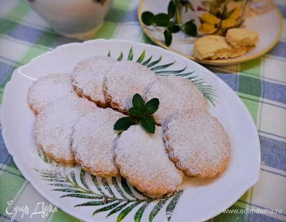 Мятно-лимонное печенье Мятно-лимонное печенье