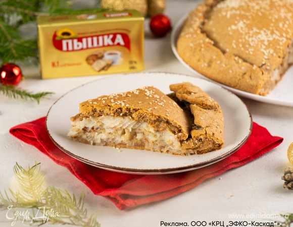 Рыбный пирог в духовке Рыбный пирог в духовке