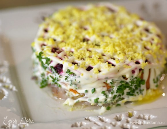 Скумбрия под шубой 