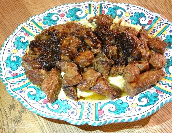 Печень по-итальянски Печень по-итальянски