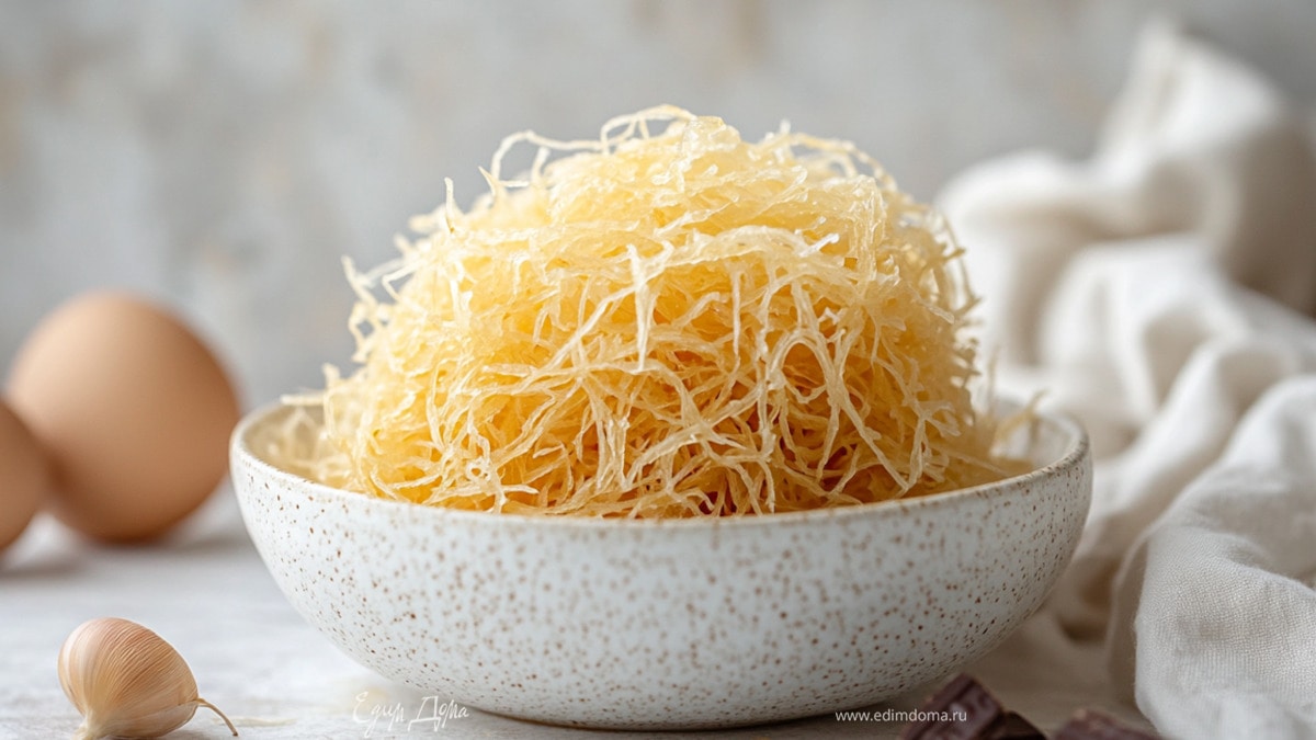 Тесто катаифи для дубайского шоколада