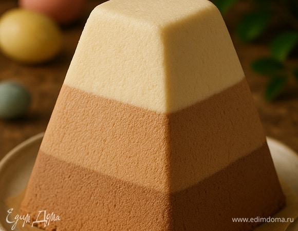 Творожная пасха «Три шоколада» Творожная пасха «Три шоколада»