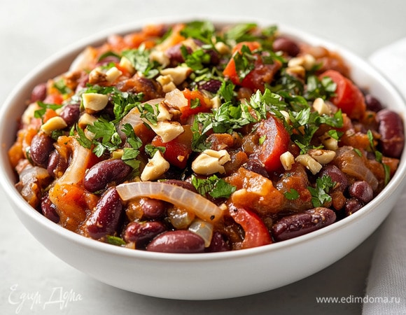 Лобио из красной фасоли Лобио из красной фасоли