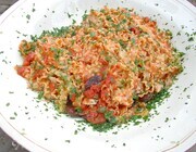 Паста путанеска с тунцом, анчоусами и каперсами