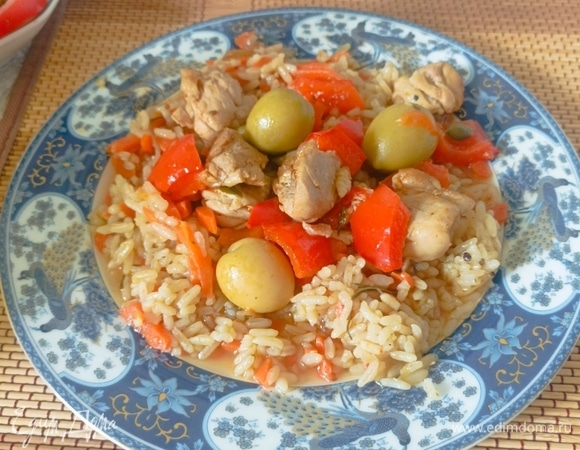 Курица с паприкой Курица с паприкой