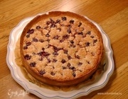 Вишневый тарт с миндальным кремом Вишневый тарт с миндальным кремом