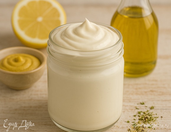 Домашний постный майонез в блендере Домашний постный майонез в блендере