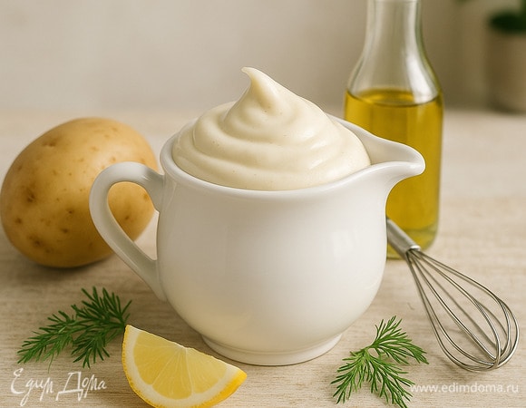 Постный майонез без яиц Постный майонез без яиц