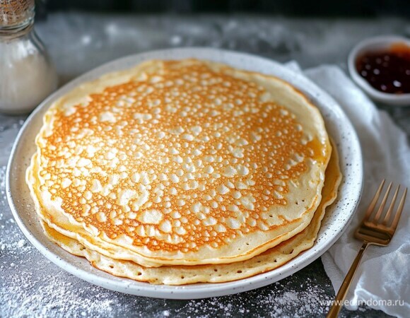 Постные блины на дрожжах Постные блины на дрожжах