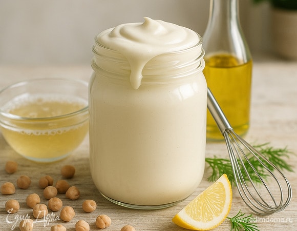 Постный майонез без яиц и молока Постный майонез без яиц и молока
