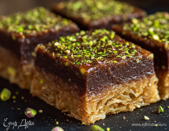 Рецепт дубайского шоколада с фисташковой пастой