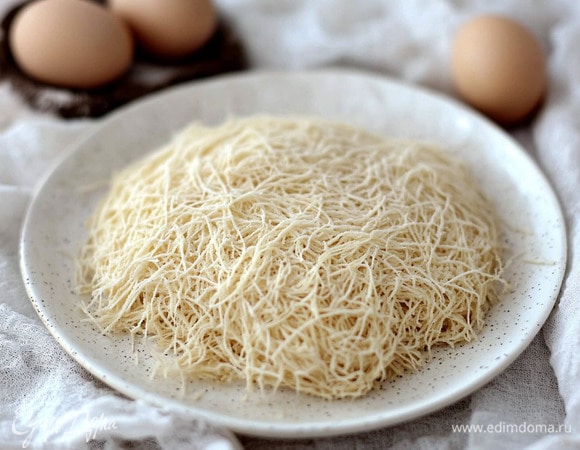 Рецепт теста для дубайского шоколада