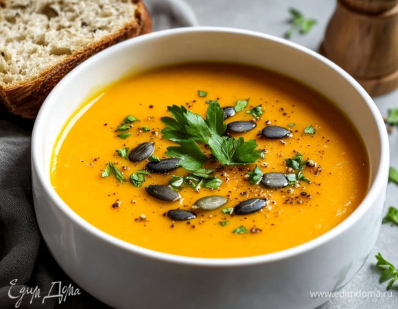 Тыквенно-кокосовый суп