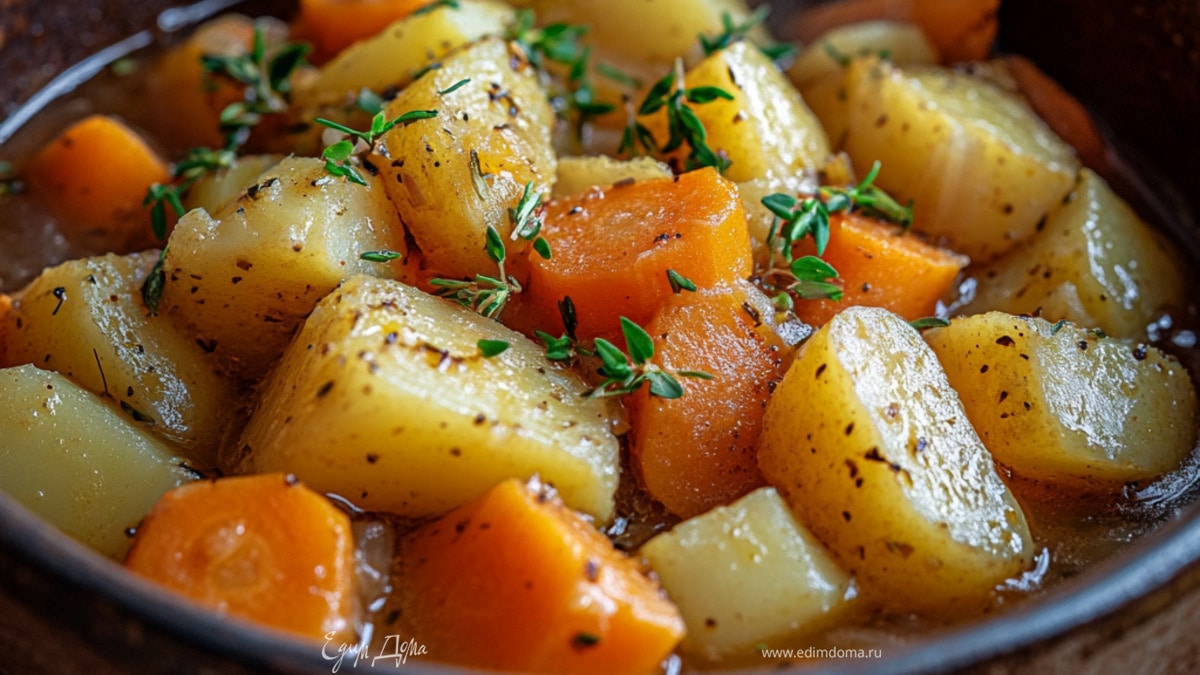 Тушеная картошка