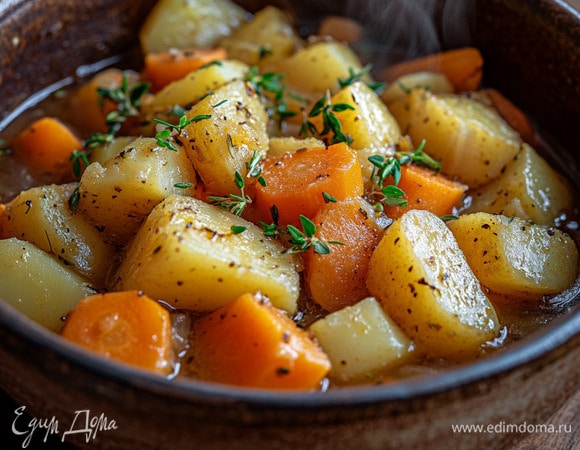 Тушеная картошка