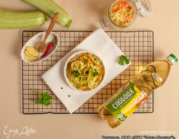 Салат из кабачков по-корейски