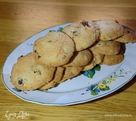 Лимонное печенье с клюквой