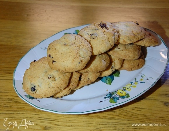 Лимонное печенье с клюквой Лимонное печенье с клюквой