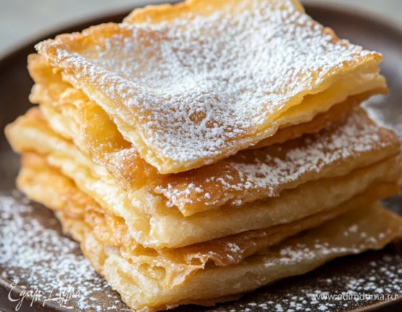 Хворост на молоке Хворост на молоке