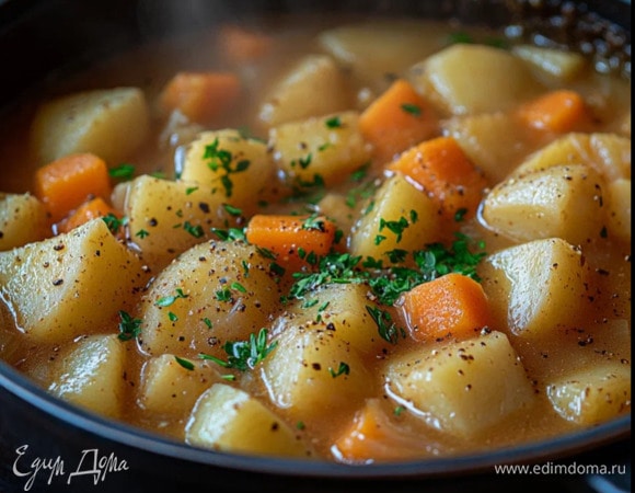 Картошка в кастрюле