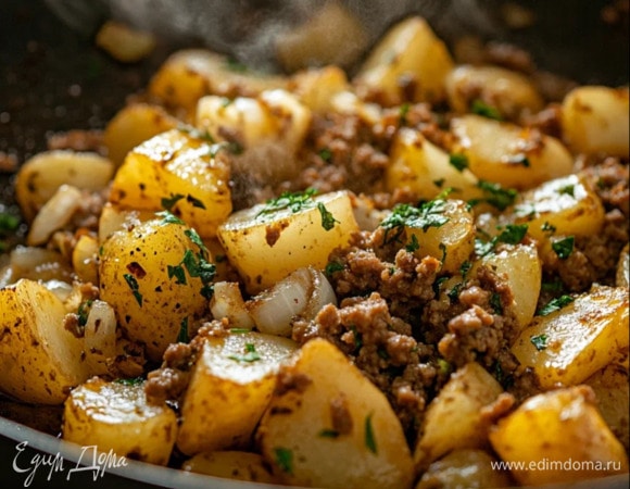 Картошка с фаршем