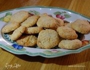 Домашнее песочное печенье на миндале