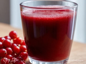 Морс из клюквы и облепихи