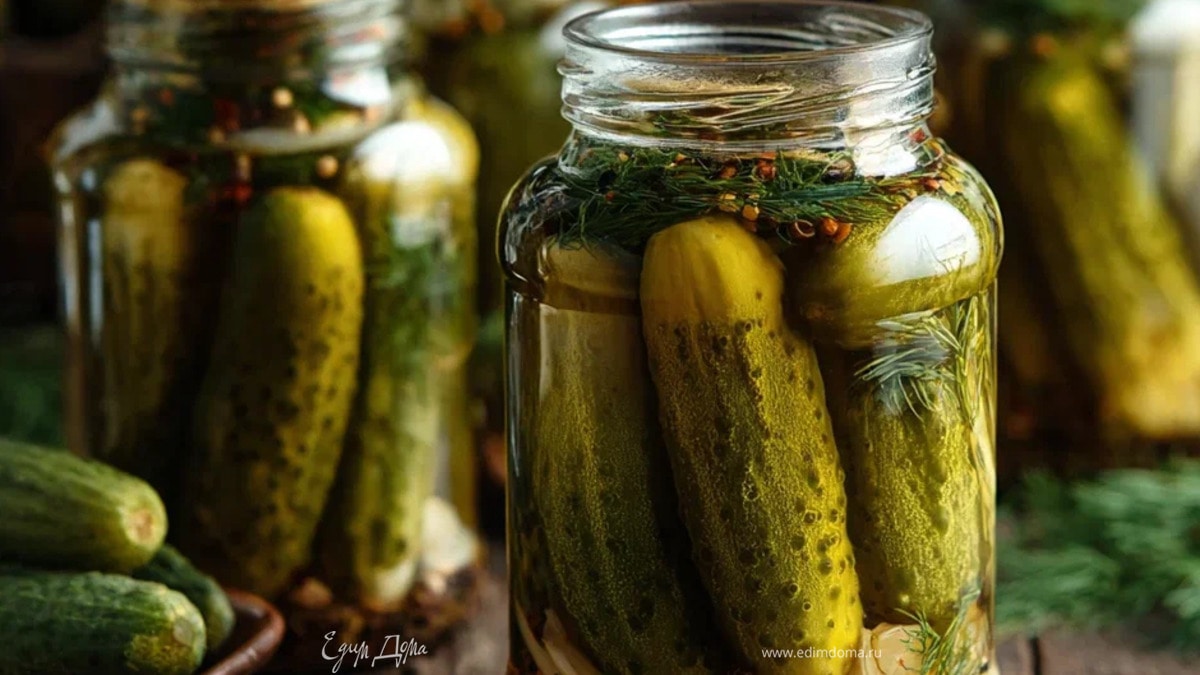 Огурцы по фински хрустящие