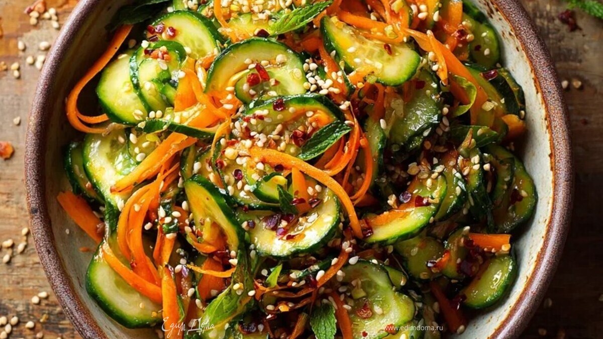 Вкусные огурцы по корейски