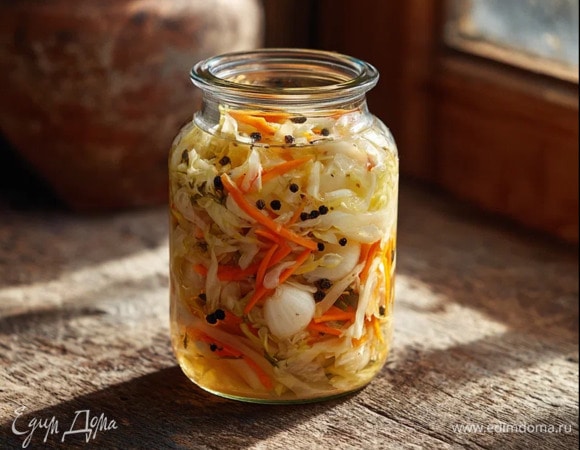 Маринованная капуста быстрого приготовления Маринованная капуста быстрого приготовления