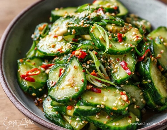 Огурцы по корейски без моркови   