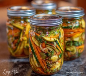 Кабачки по-корейски на зиму