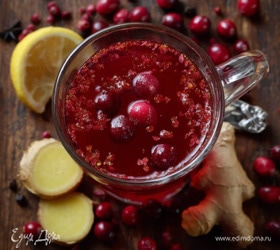 Ягодный чай с имбирём