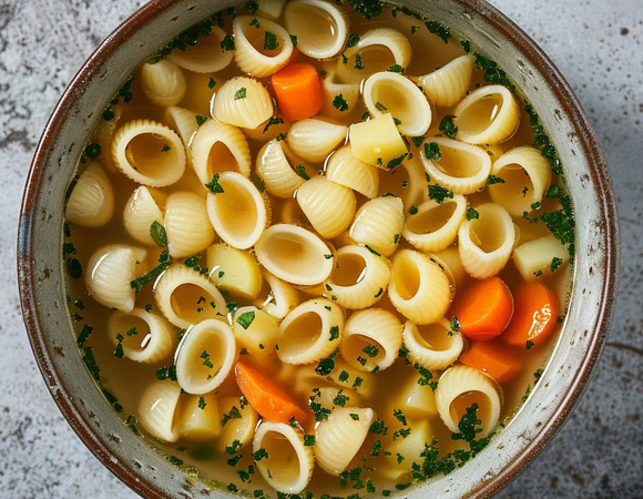 Суп из макарон