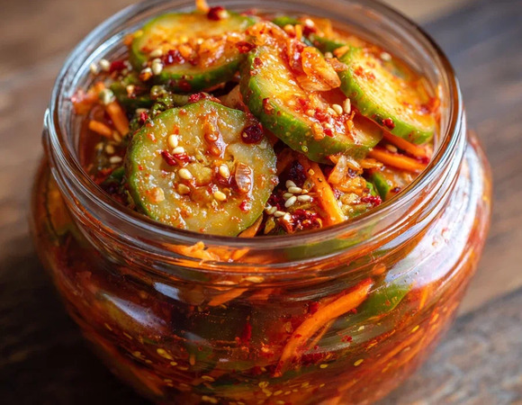  Огурцы по-корейски без стерилизации