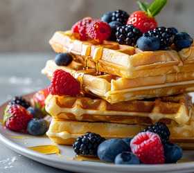 Венские мягкие вафли для электровафельницы