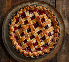 Пирог с вишней