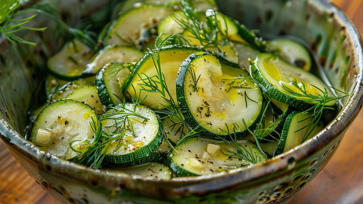 Маринованные кабачки быстрого приготовления