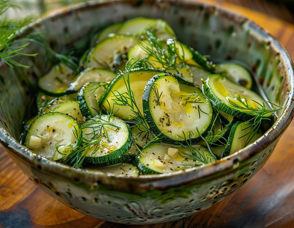 Маринованные кабачки быстрого приготовления Маринованные кабачки быстрого приготовления