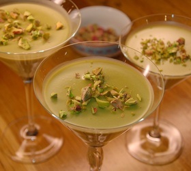 Фисташковая панна котта