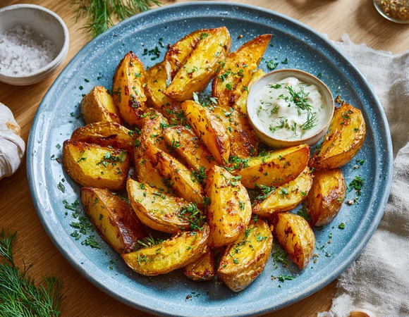 Картофель по-деревенски Картофель по-деревенски