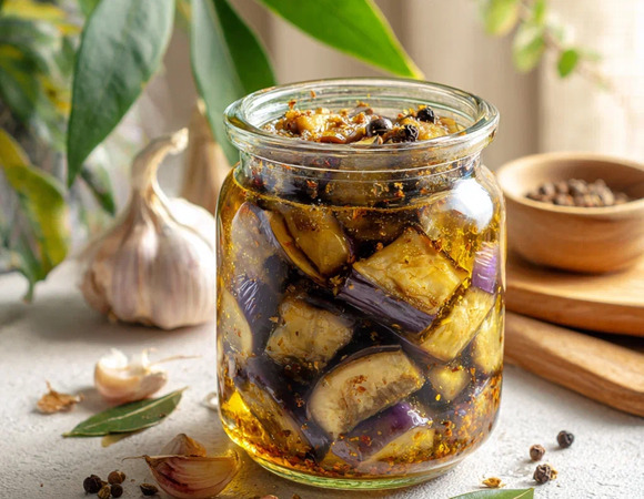 Баклажаны как грибы в банке Баклажаны как грибы в банке