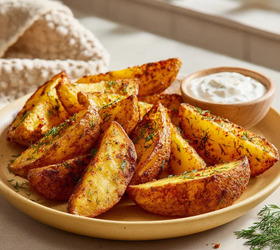 Картошка по-деревенски в аэрогриле