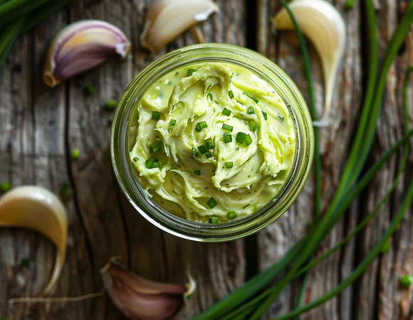  Масло с чесночными стрелками