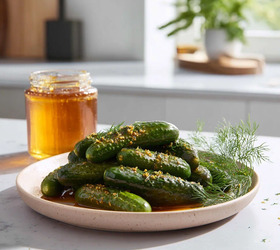 Маринованные огурцы с медом