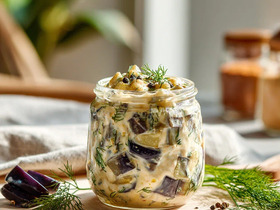 Баклажаны как грибы с майонезом